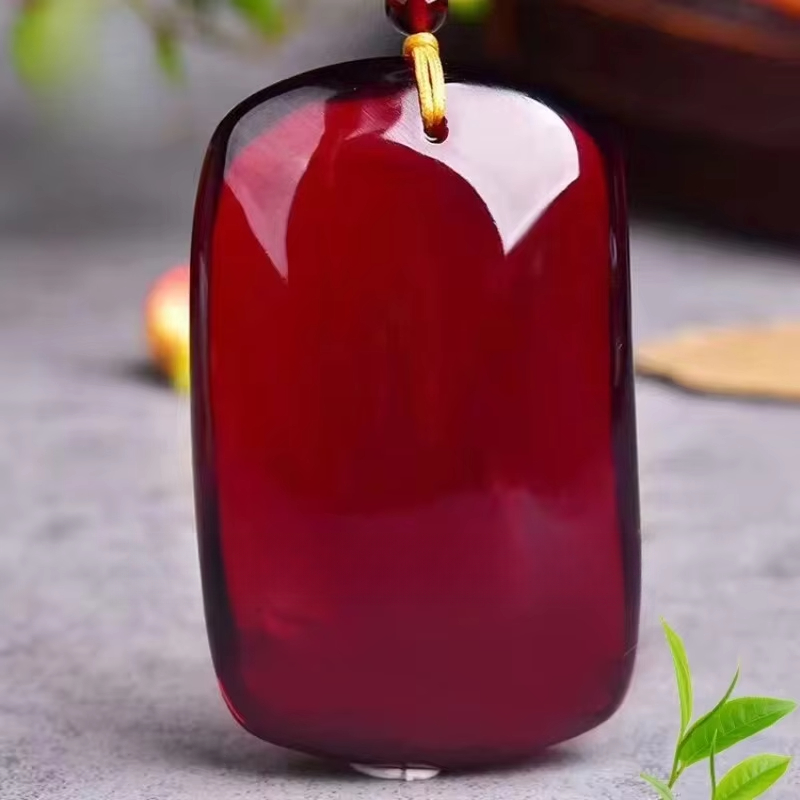 Women'S Ethnic Fashion Brands - Amber Beeswax Hand-polished Blood Amber Brand