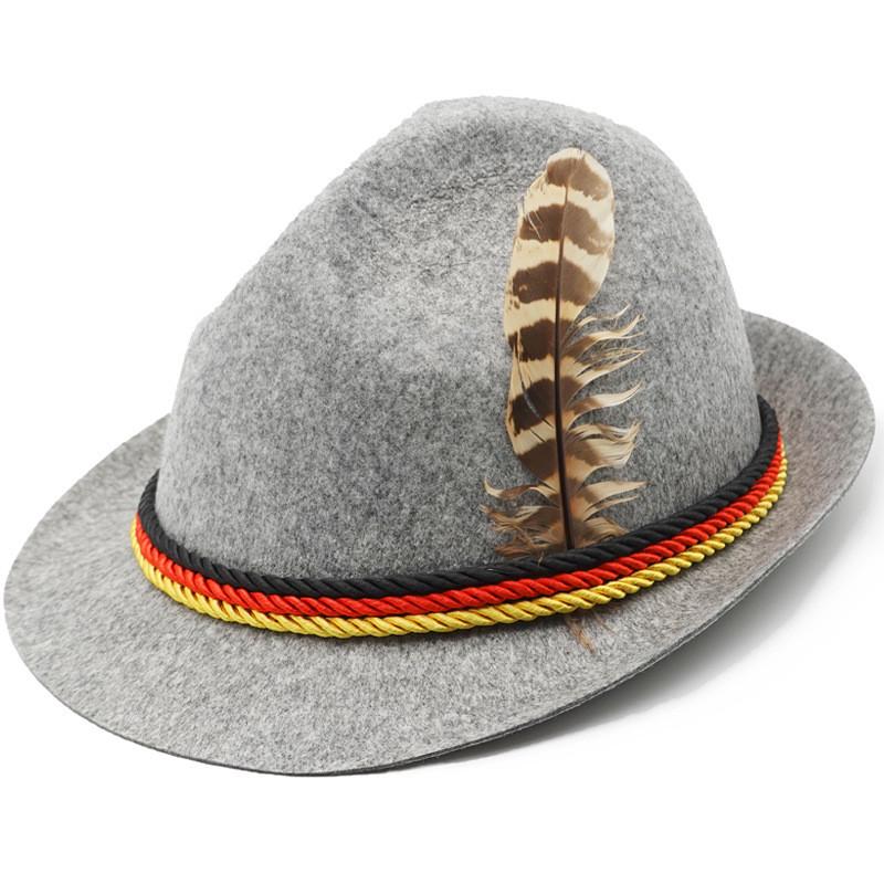 Ethnic Clothing & Online Fashion Store Khaadi Us - Neutral Bavarian Beer Hat Halloween Feather