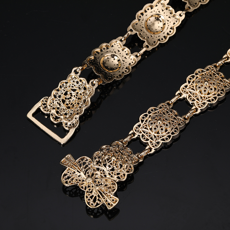 Ethnic Fashion Designers - Algerian Vintage Design Caftan Belt Jewelry