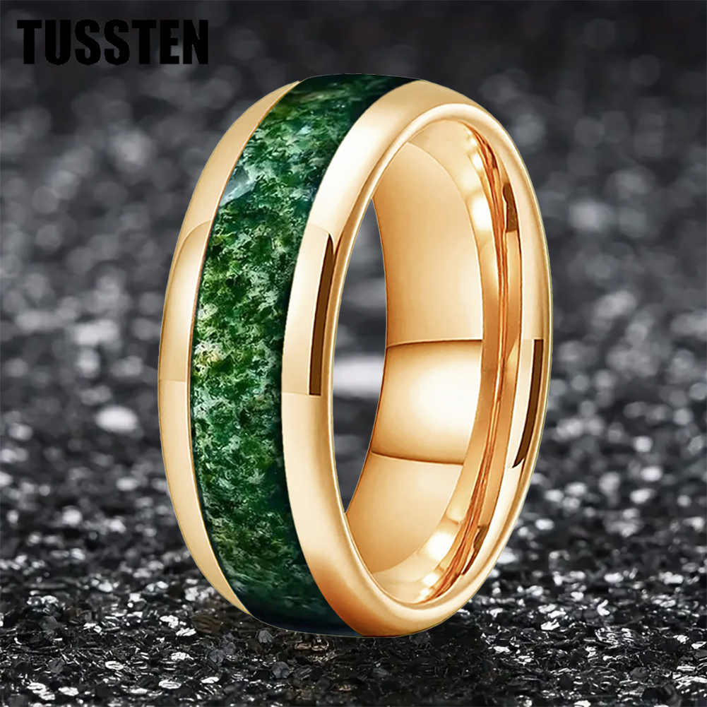 Ethnic Fashion For Men - TUSSTEN 4/6/8MM Dome Edges Mens Womens