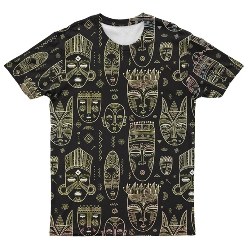 Africa Ethnic T-Shirts African - огляд і ціна Dashiki Shirt Men