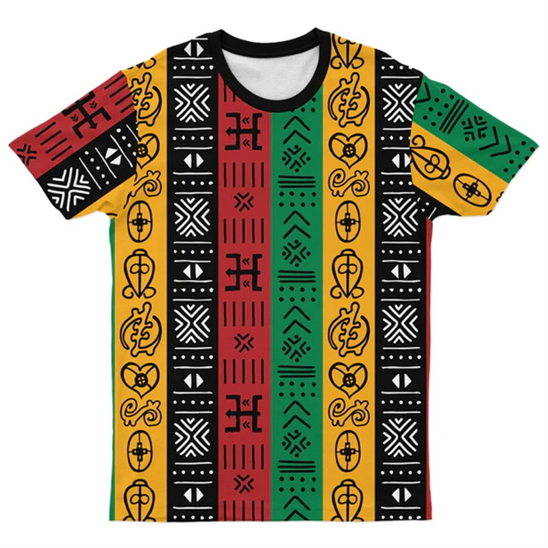 Africa Ethnic T-Shirts African - огляд і ціна Dashiki Shirt Men