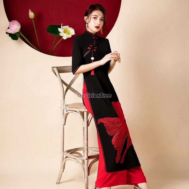 2025 stage performance vietnam - огляд і ціна Ao Dai Vietnam Dress