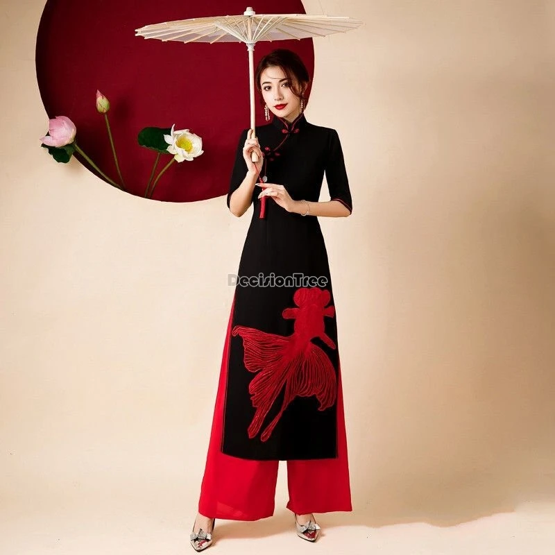 2025 stage performance vietnam - огляд і ціна Ao Dai Vietnam Dress