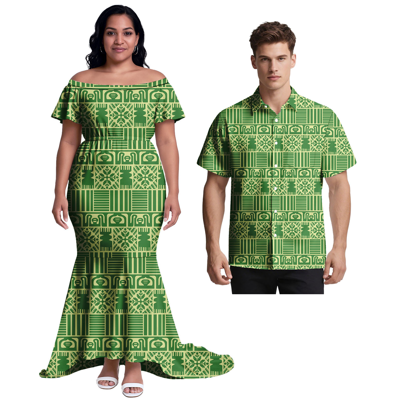 Samoa Custom Clothes Hawaiian  - огляд і ціна Ethnic Style Dresses