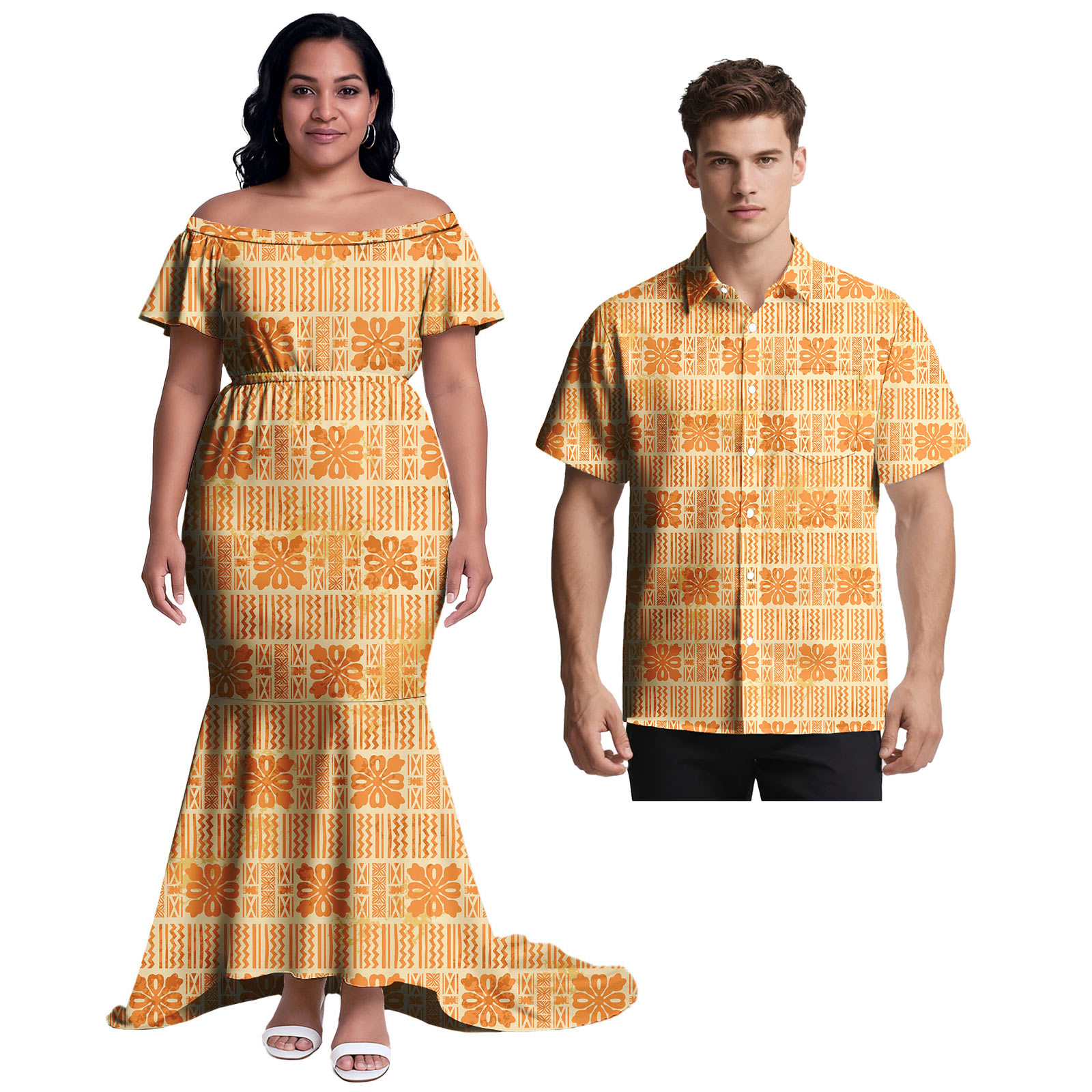 Samoa Custom Clothes Hawaiian  - огляд і ціна Ethnic Style Dresses