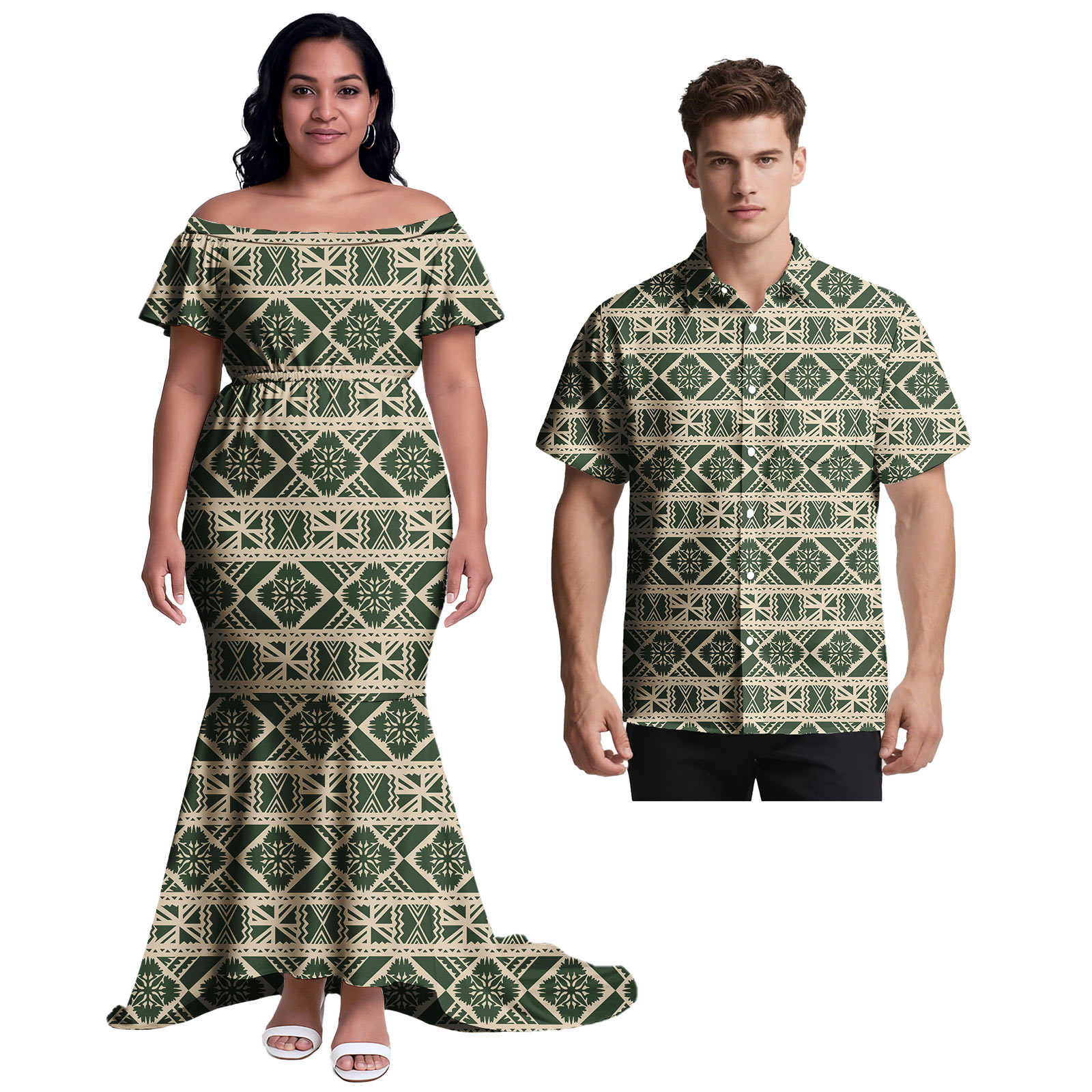 Samoa Custom Clothes Hawaiian  - огляд і ціна Ethnic Style Dresses