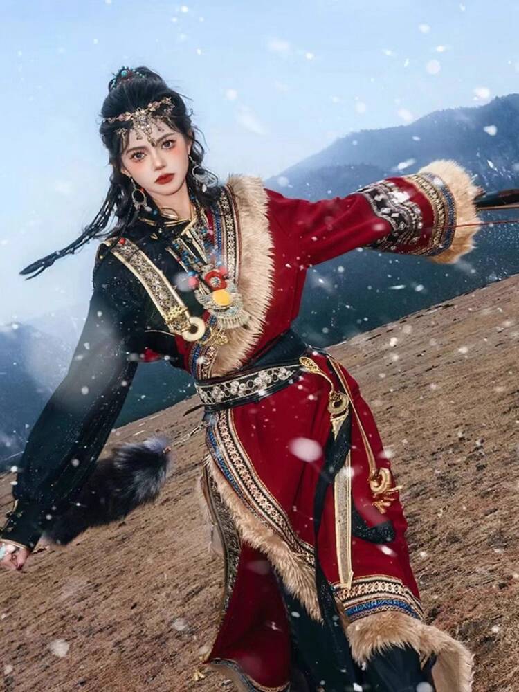 New Tibetan robe Tibet brigade - огляд і ціна Ethnic Clothing & Online Fashion Store Khaadi Us