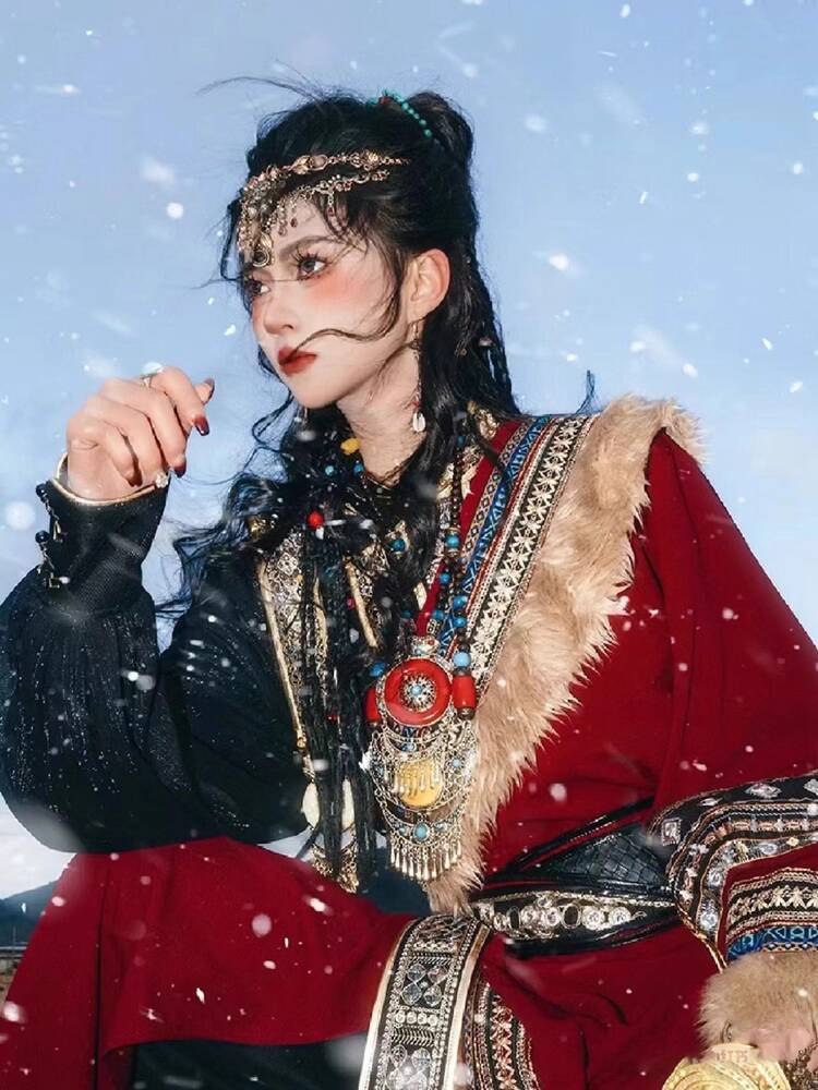 New Tibetan robe Tibet brigade - огляд і ціна Ethnic Clothing & Online Fashion Store Khaadi Us