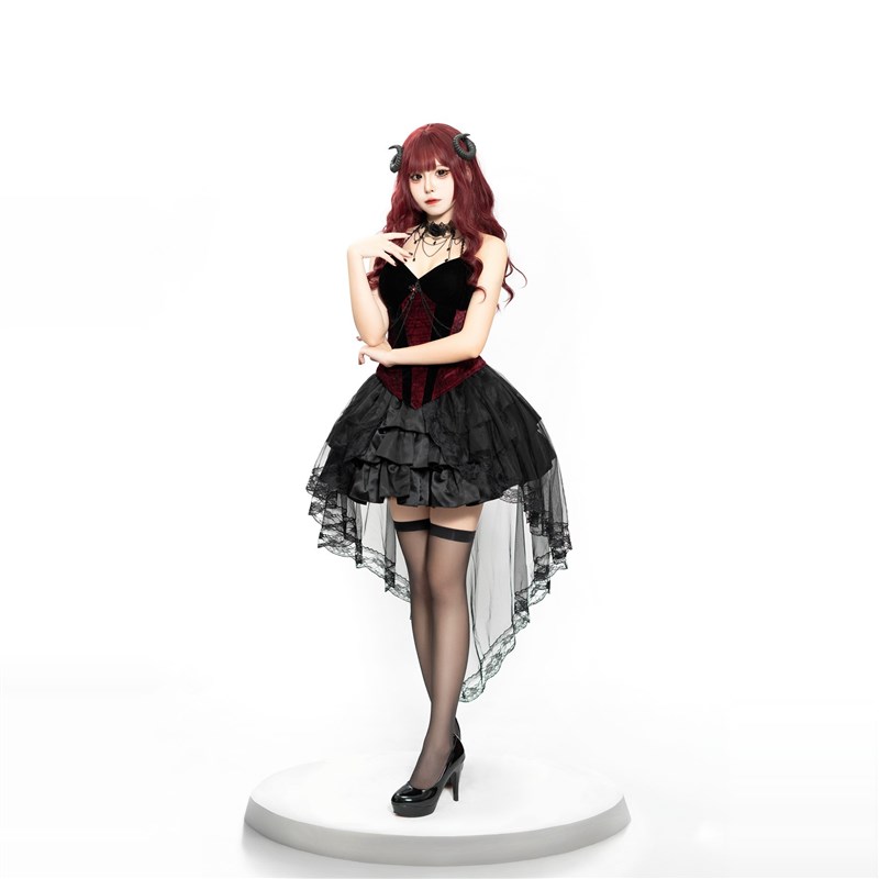Dark Gothic Style Devil  Suit  - огляд і ціна Ethnic Style Dresses
