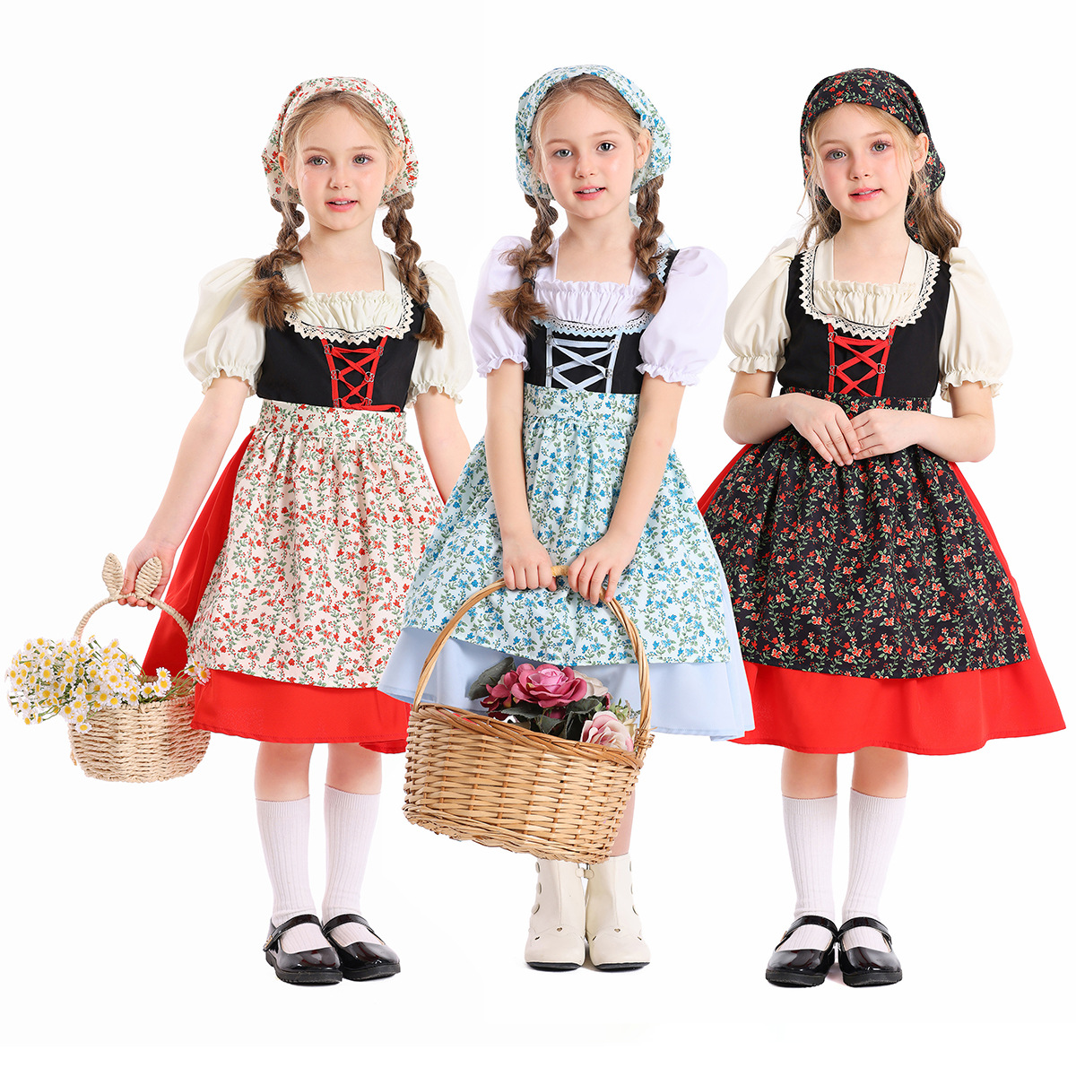 Children's Bavarian Farmhouse  - огляд і ціна Ethnic Style Dresses