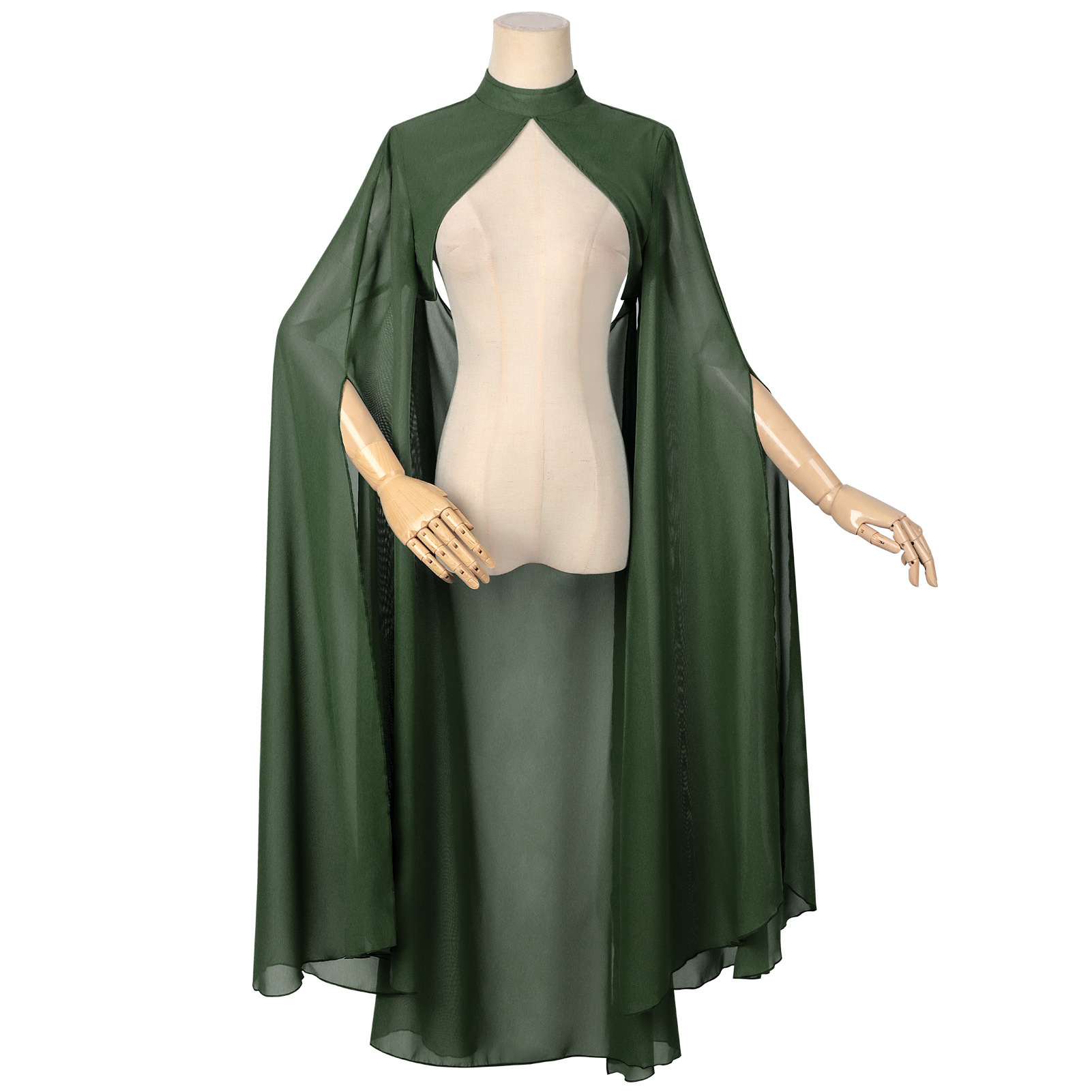 Ladies Green Chiffon Shawl Got - огляд і ціна Ethnic Fashion For Ladies