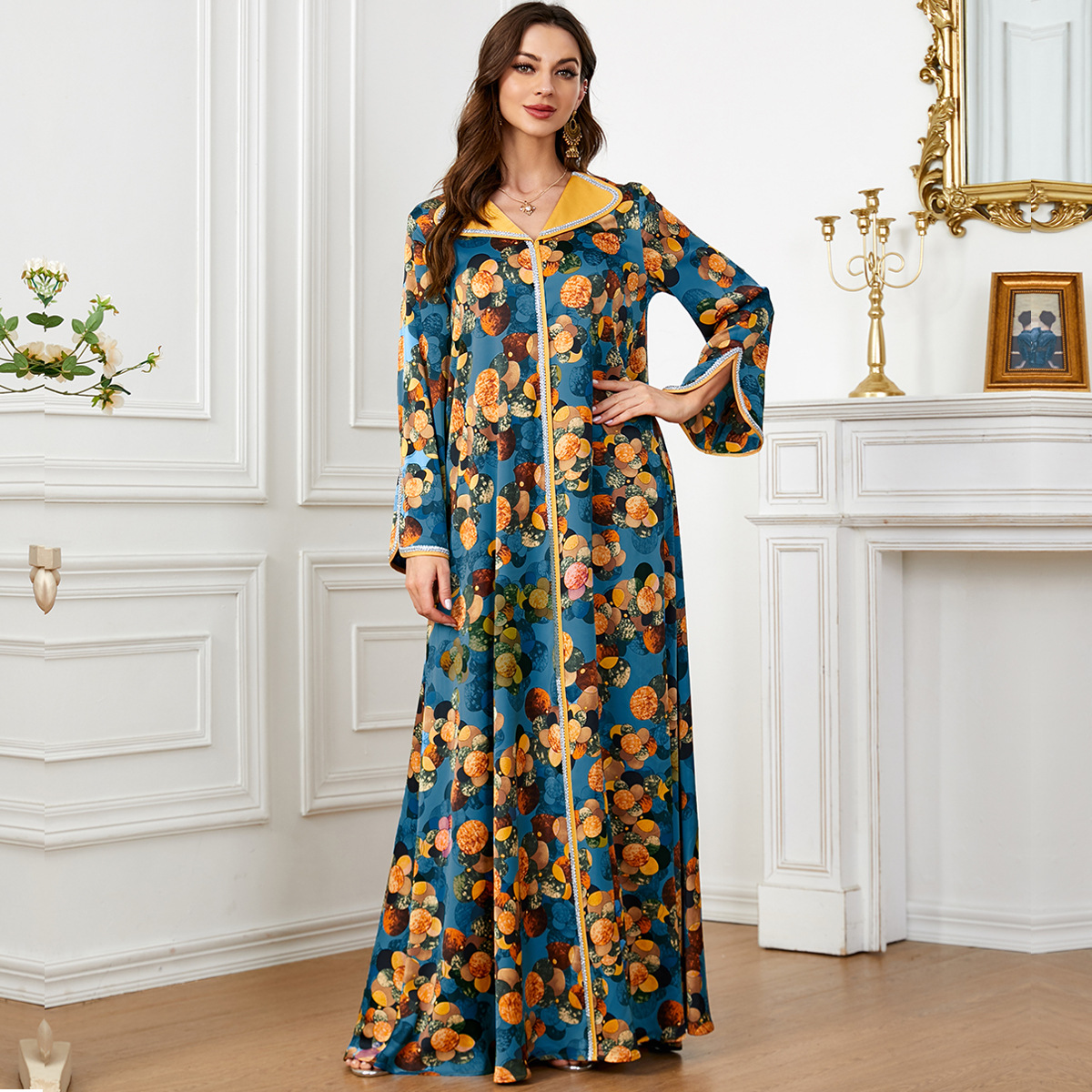 Fashionable Printed Dress Trav - огляд і ціна Ethnic Fashion Clothing