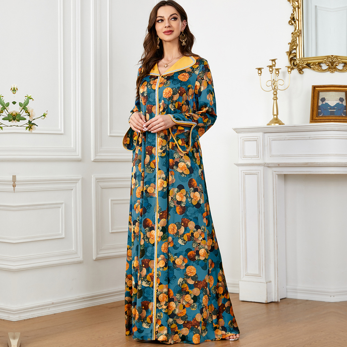 Fashionable Printed Dress Trav - огляд і ціна Ethnic Fashion Clothing