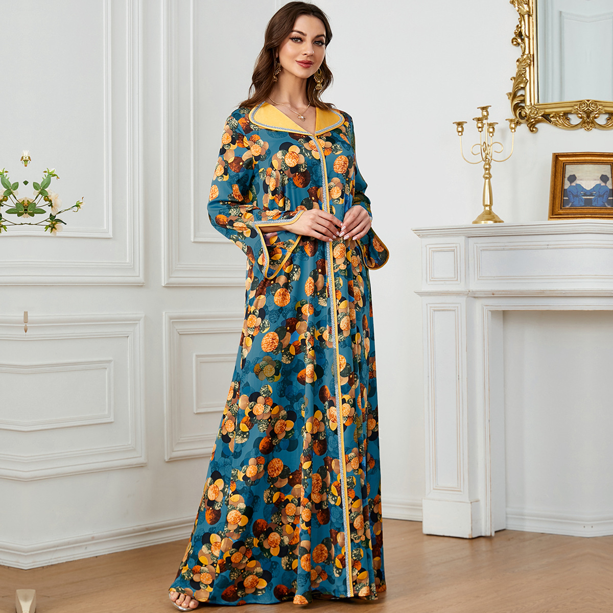 Fashionable Printed Dress Trav - огляд і ціна Ethnic Fashion Clothing