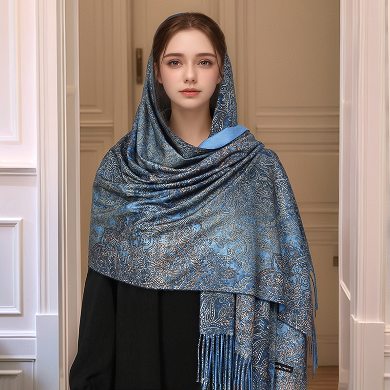 Luxury Paisley Pashmina Shawl  - огляд і ціна Ethnic Fashion Designers