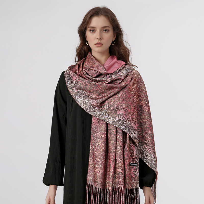 Luxury Paisley Pashmina Shawl  - огляд і ціна Ethnic Fashion Designers