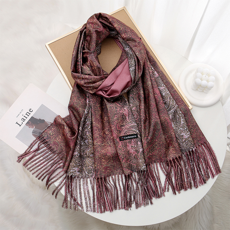 Luxury Paisley Pashmina Shawl  - огляд і ціна Ethnic Fashion Designers