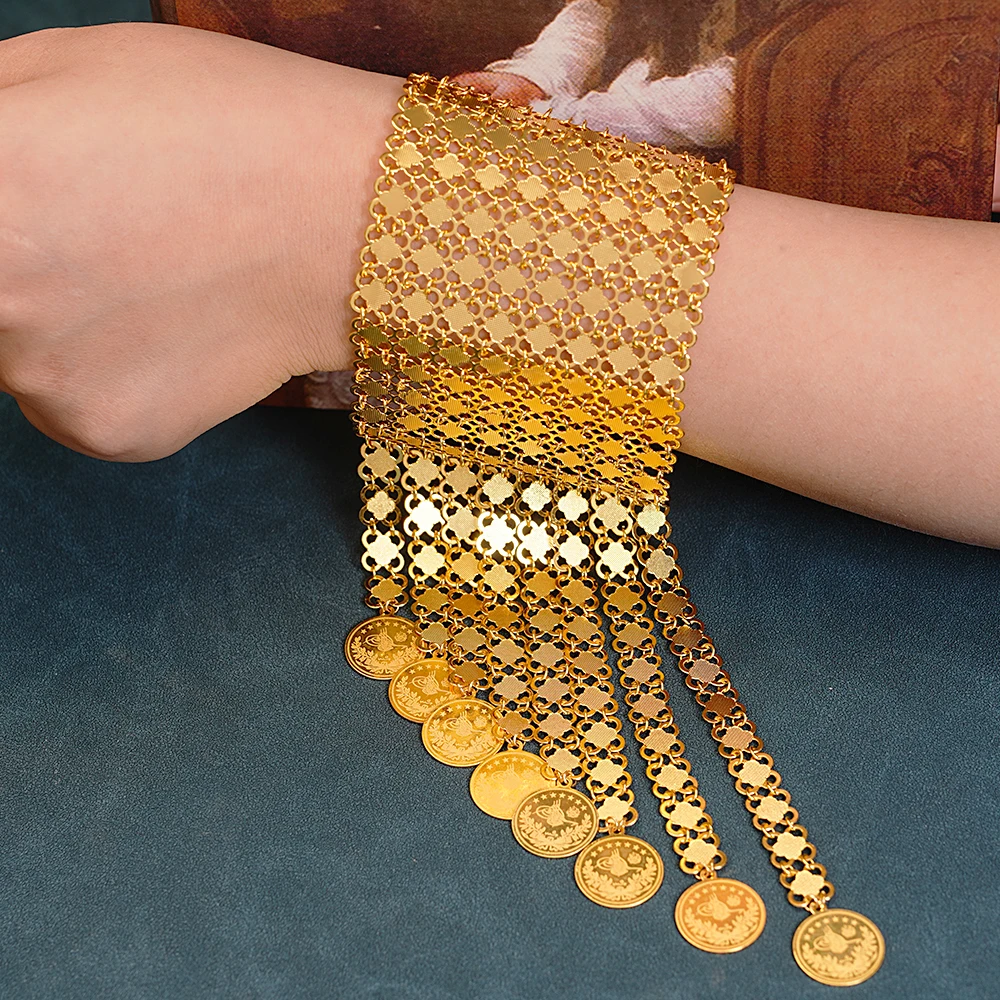 New Coin Tassles Gold Plated J - огляд і ціна Ethnic Luxe Fashion