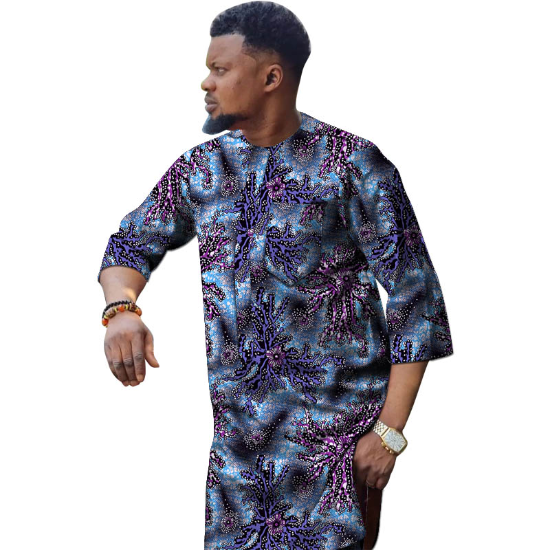 Nigerian Fashion Men's Shirt 3 - огляд і ціна Dashiki Shirt Men