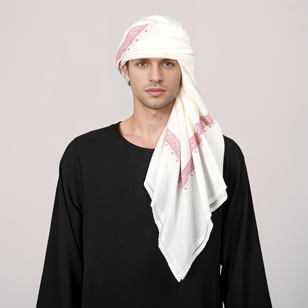 2025 Trendy Ethnic Prayer Scar - огляд і ціна Ethnic Fashion For Men
