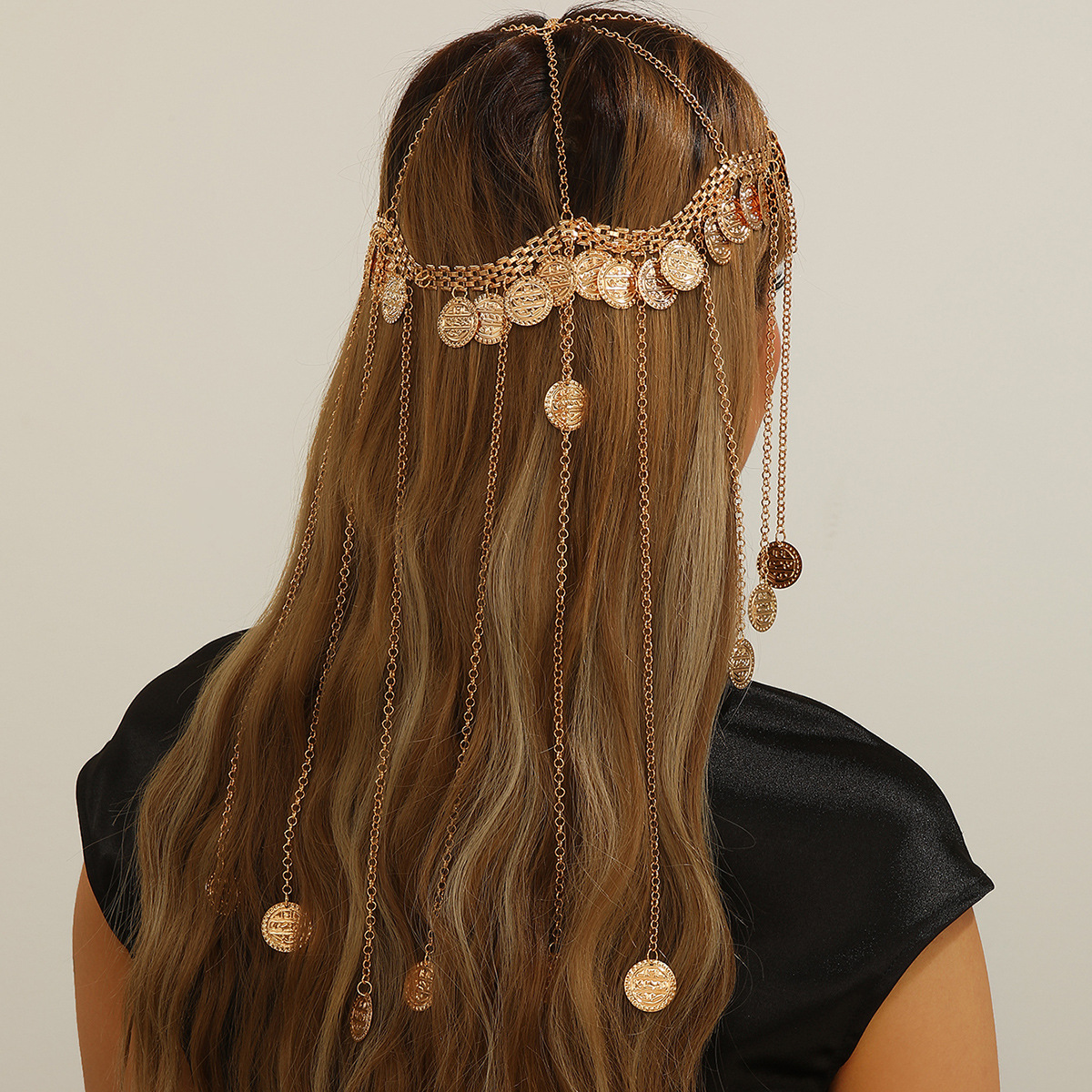 Indian Head Chain Jewelry Gold - огляд і ціна Fashion Ethnic Indian Clothing