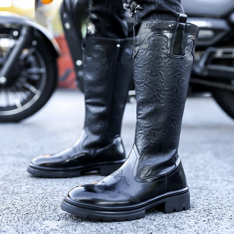 Men's Mid-calf Boots High Qual - огляд і ціна Ethnic Fashion For Men