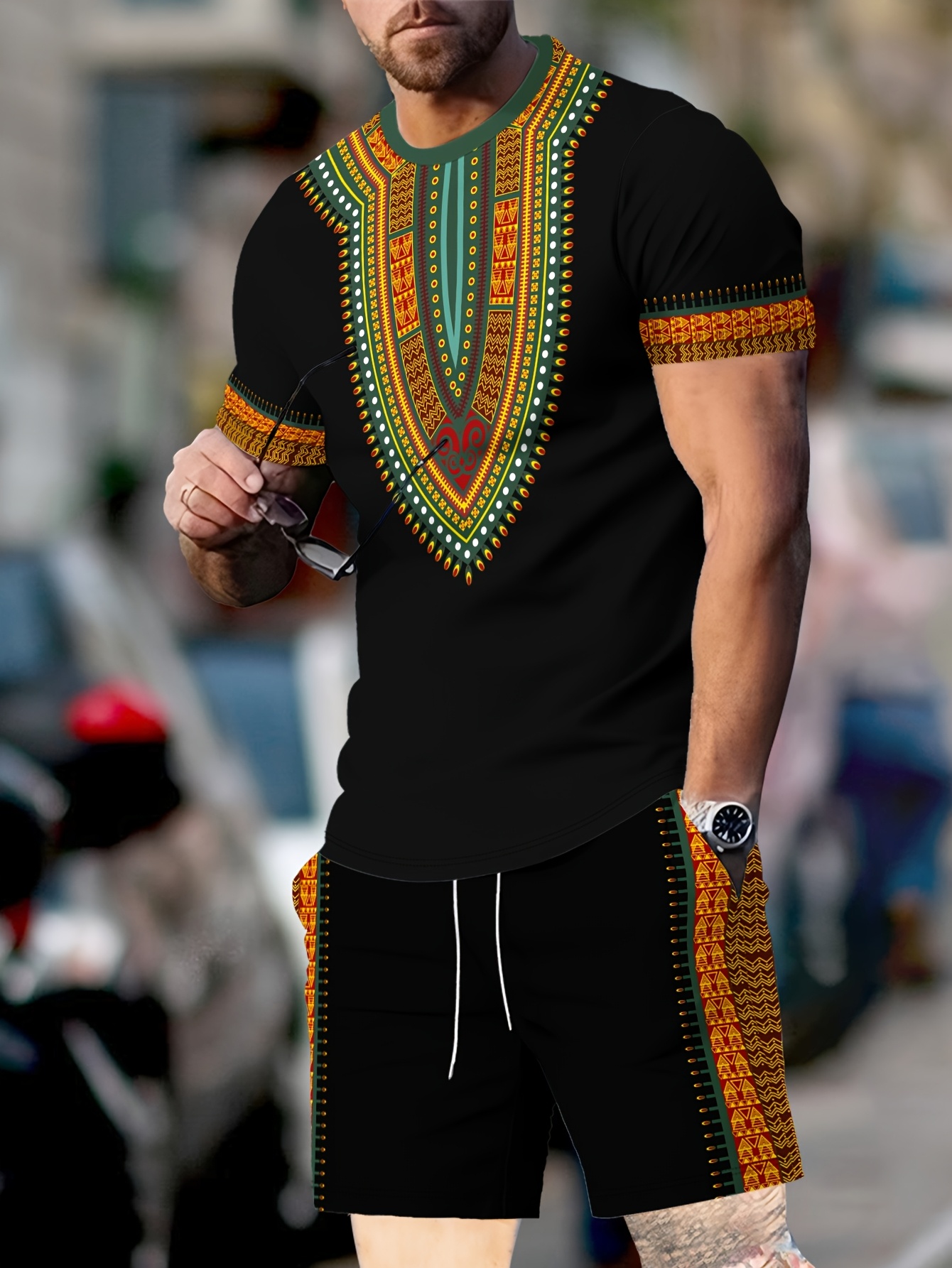 New Men's Suits African Dashik - огляд і ціна Dashiki Shirt Men
