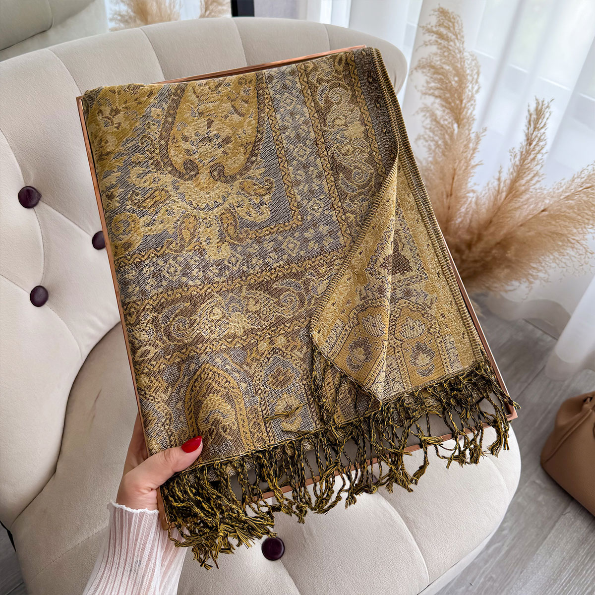 2025 Tassel Blanket Design Eth - огляд і ціна Ethnic Fashion Designers