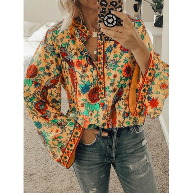 Bohemia Flower Printed Women's - огляд і ціна Ethnic Fashion For Ladies