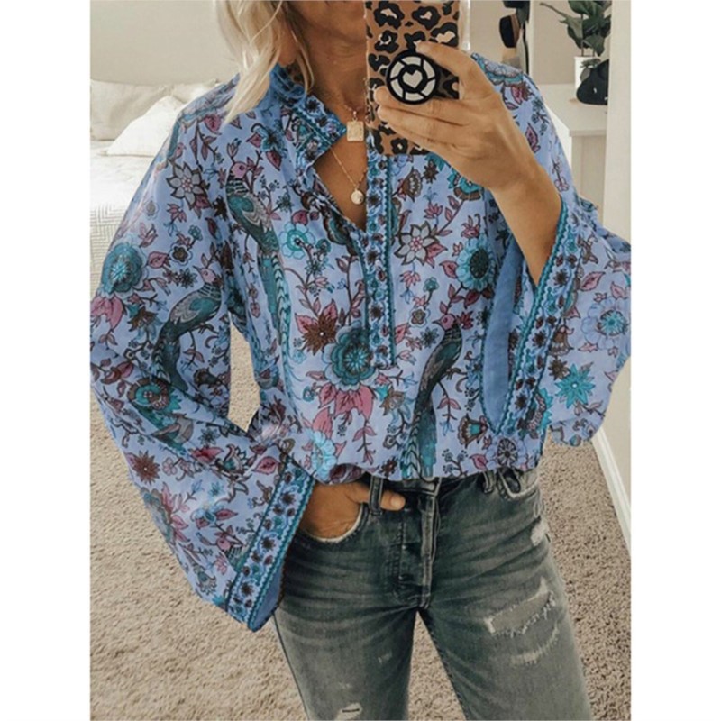 Bohemia Flower Printed Women's - огляд і ціна Ethnic Fashion For Ladies