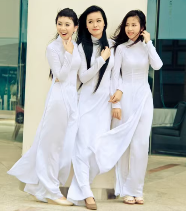 Vietnam Ao dai Woman Spring Dr - огляд і ціна Ao Dai Vietnam Dress