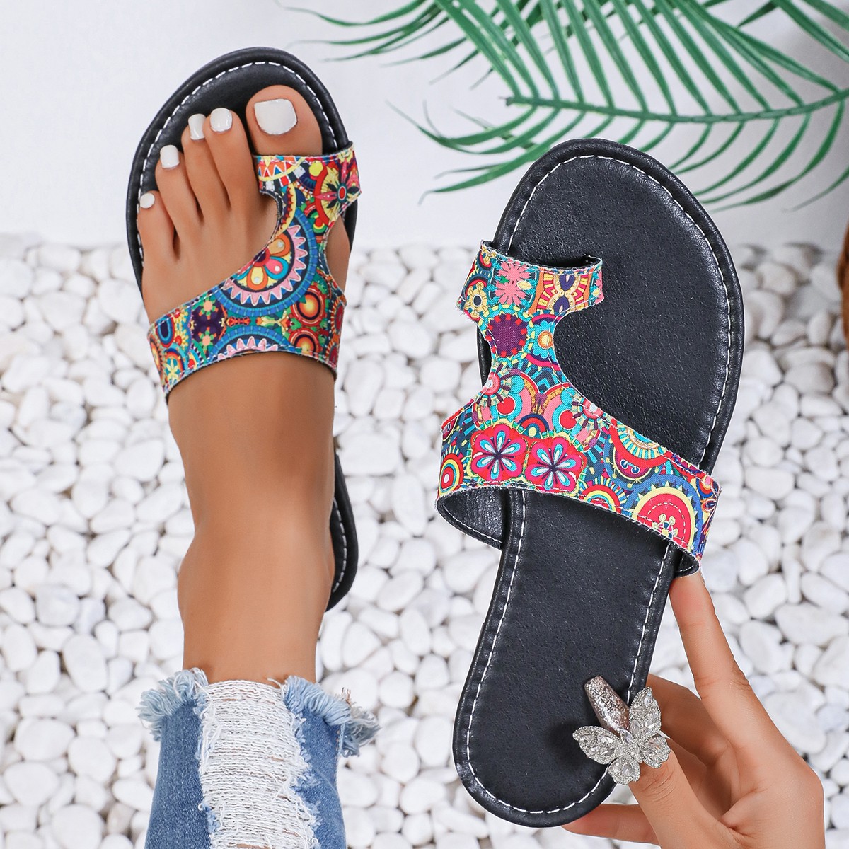 Wide Width Ethnic Flat Sandals - огляд і ціна Women'S Ethnic Fashion Brands