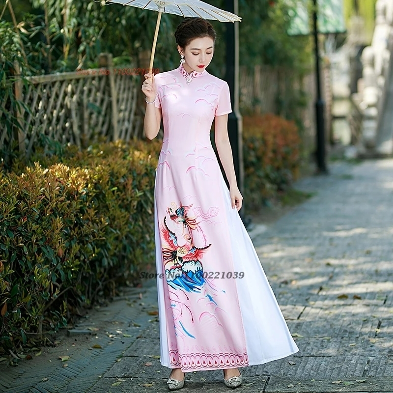 2026 vietnam aodai traditional - огляд і ціна Ao Dai Vietnam Dress