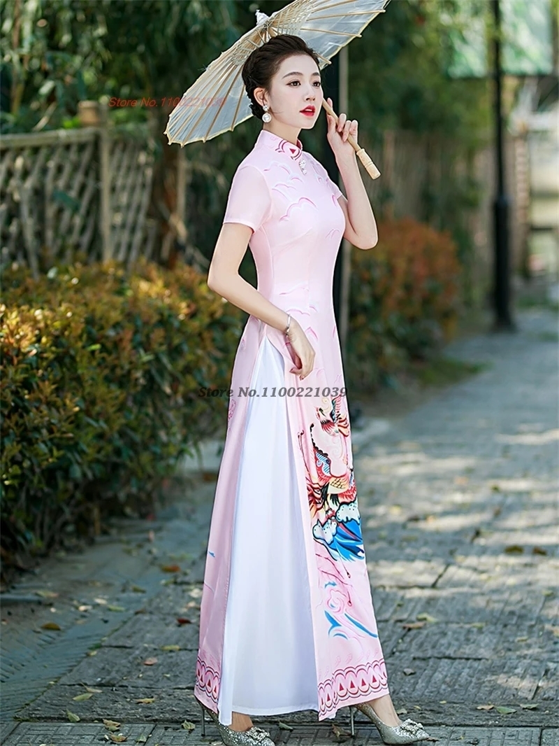 2026 vietnam aodai traditional - огляд і ціна Ao Dai Vietnam Dress