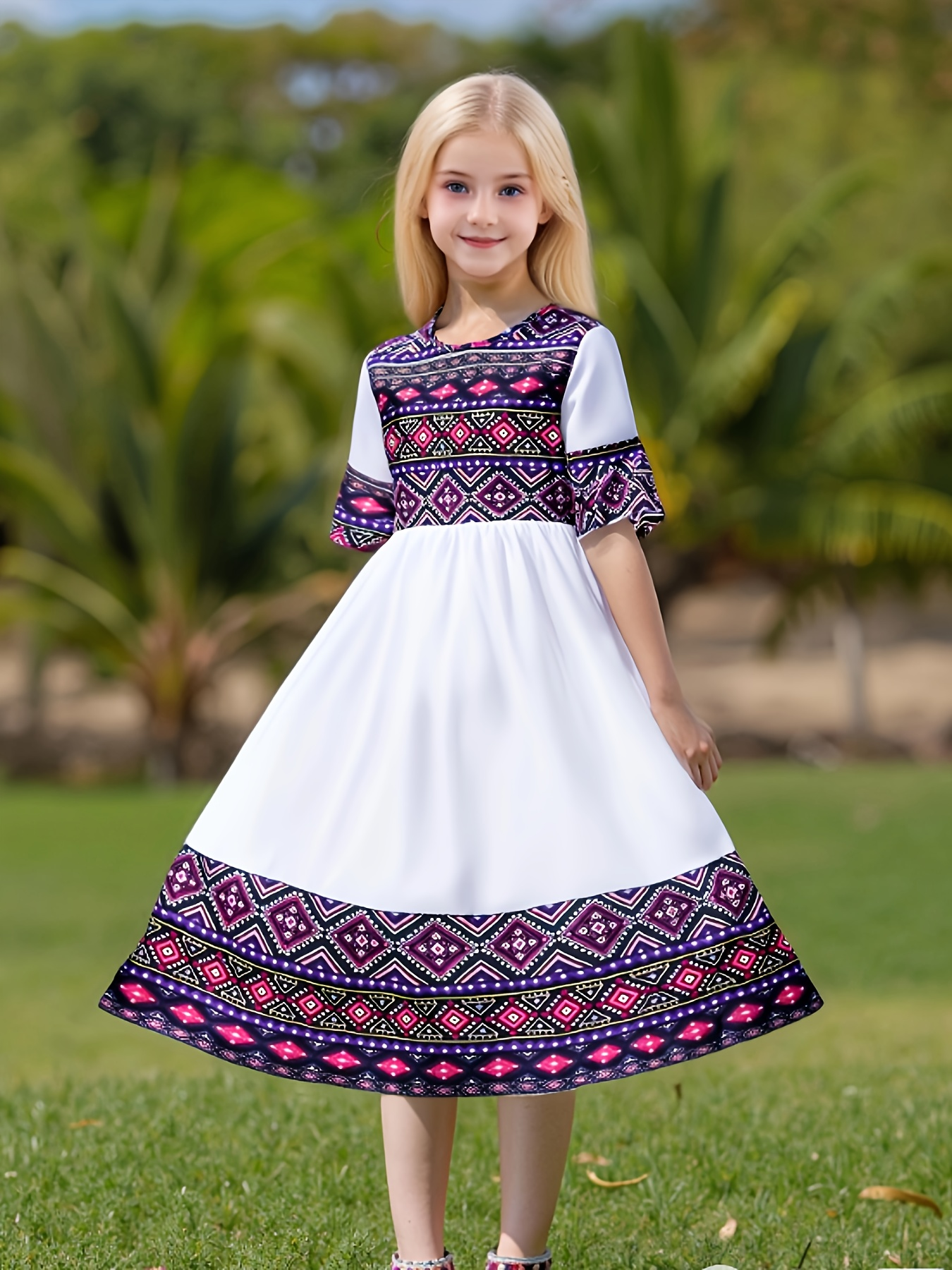 Summer children girls ethnic s - огляд і ціна Ethnic Fashion Clothing