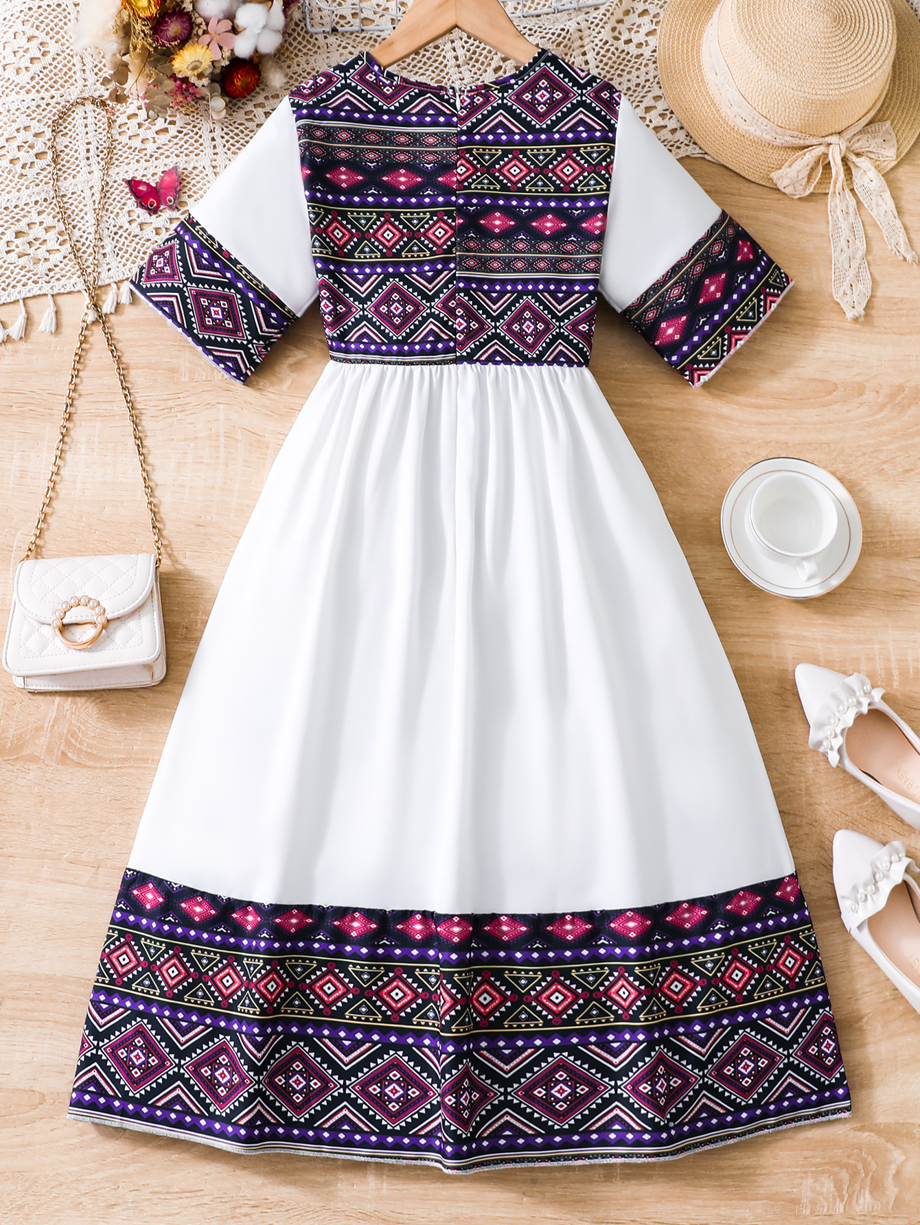 Summer children girls ethnic s - огляд і ціна Ethnic Fashion Clothing