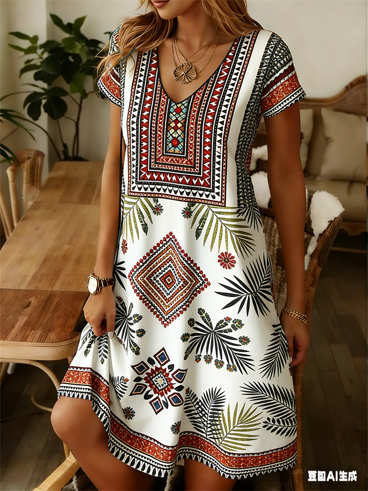 Ethnic Style Women Dress Summe - огляд і ціна Ethnic Fashion Clothing