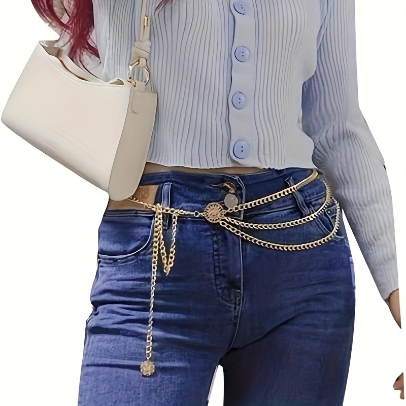 Retro Ethnic Style Body Chain, - огляд і ціна Ethnic Fashion Designers