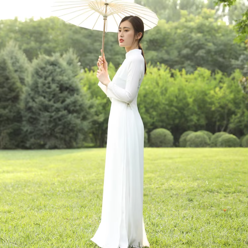 Ao Dai Vietnam Dress Women Tra - огляд і ціна Ao Dai Vietnam Dress