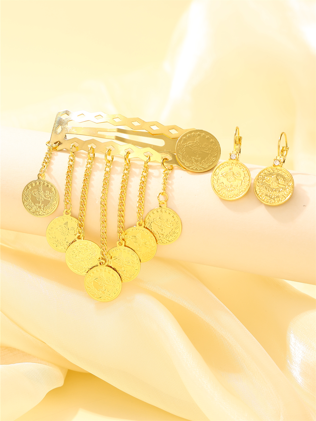 Gold-Plated Moroccan Women's F - огляд і ціна Ethnic Luxe Fashion