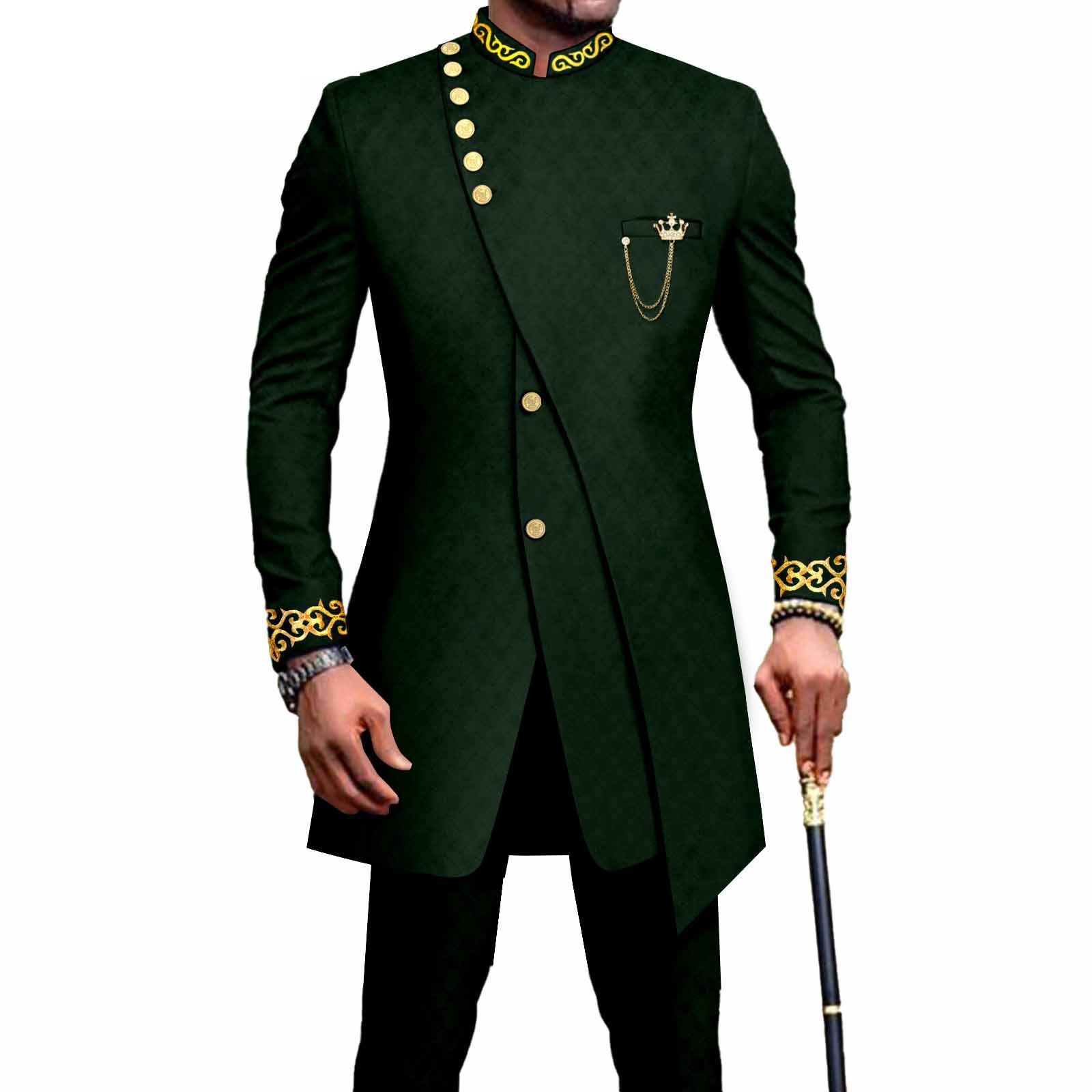 Dashiki Outfits with Chain Afr - огляд і ціна Dashiki Shirt Men