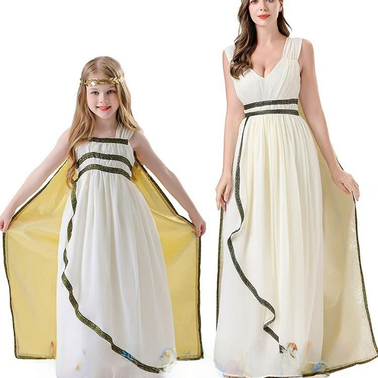 Halloween Goddess Long Dress A - огляд і ціна Fashion Ethnic Indian Clothing