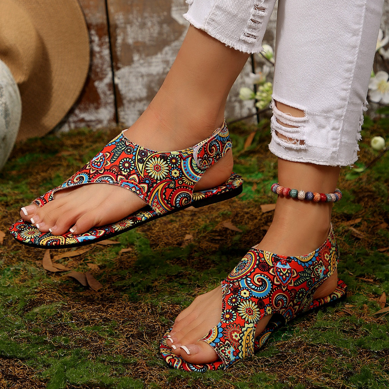 2026 New Bohemian Print Design - огляд і ціна Ethnic Style Dresses