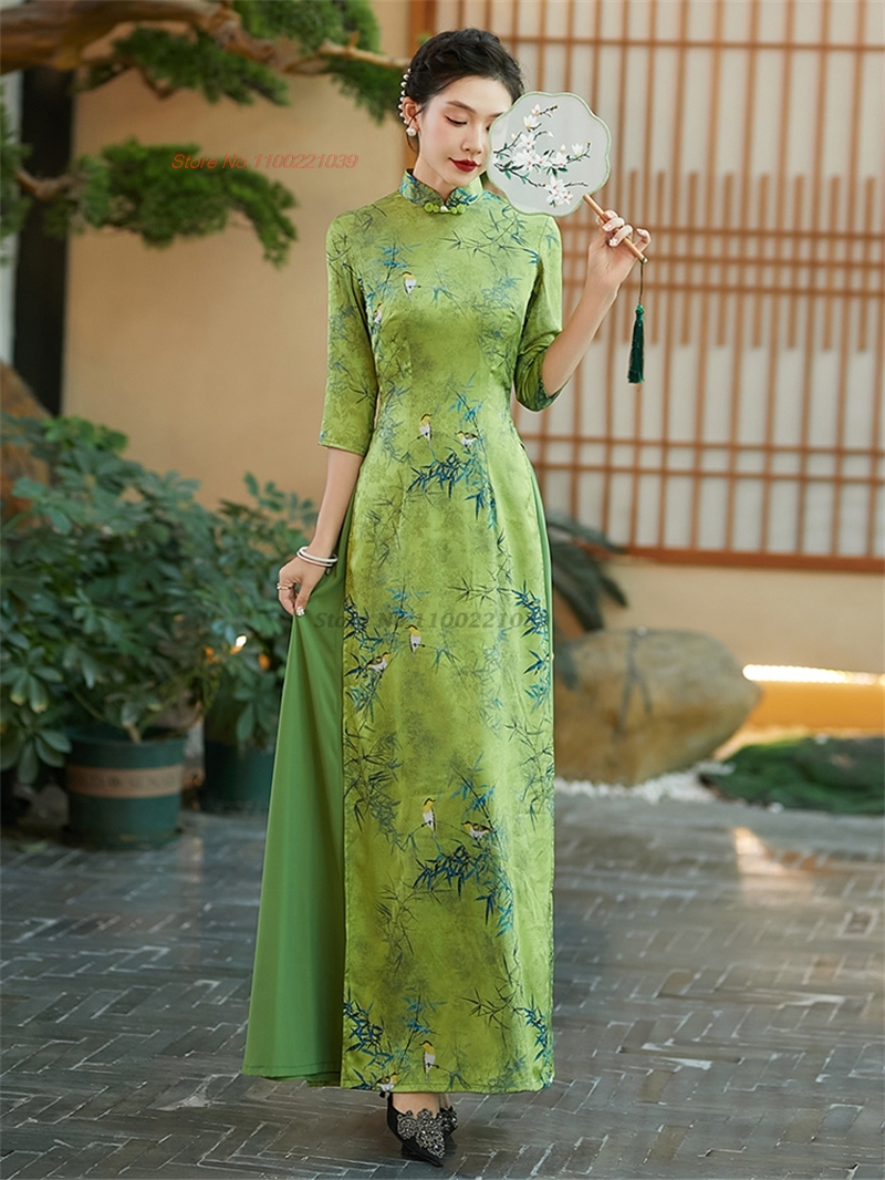 2026 aodai vietnam dress impro - огляд і ціна Ao Dai Vietnam Dress