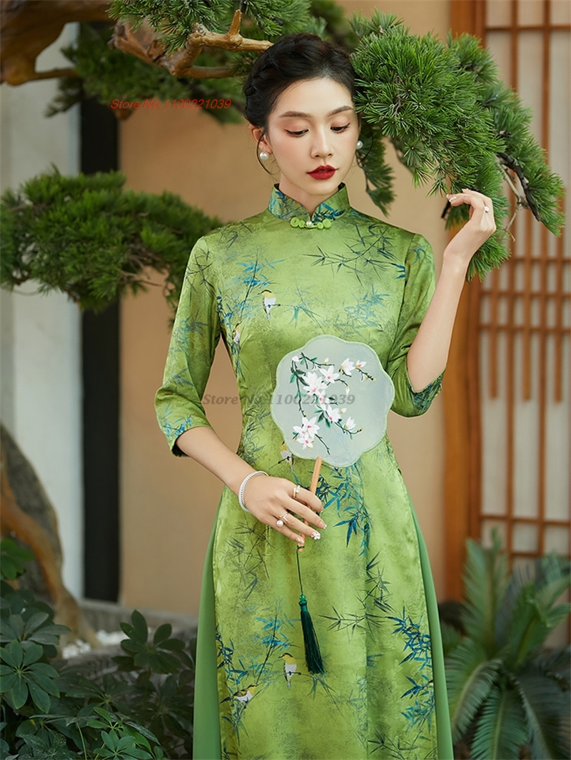 2026 aodai vietnam dress impro - огляд і ціна Ao Dai Vietnam Dress