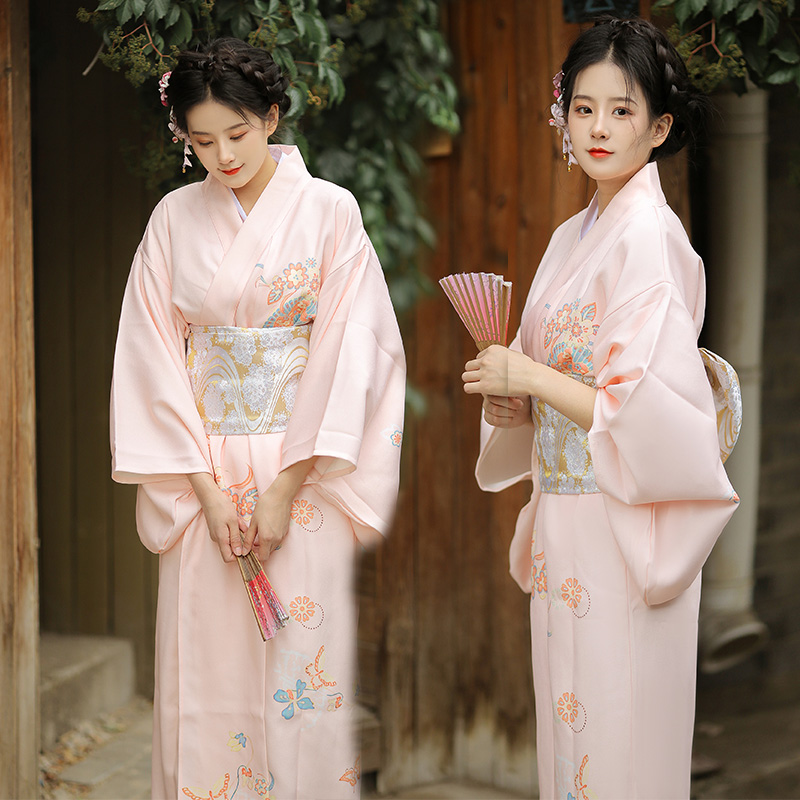 Dark Elegant Girl Kimono Photo - огляд і ціна Ethnic Style Dresses